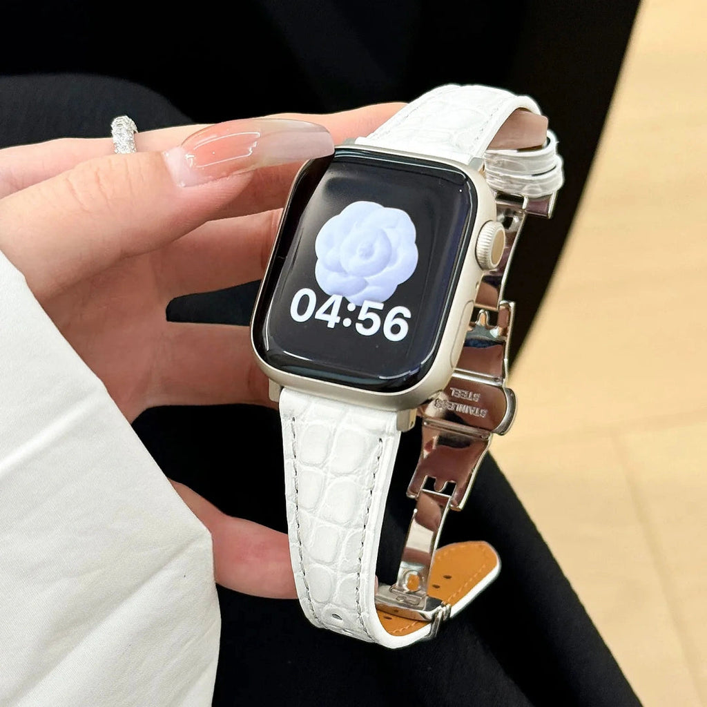 Alligator Leather Strap Roxy New 2