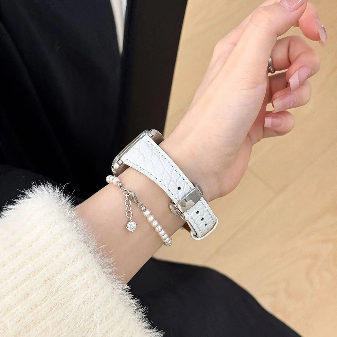 Alligator Leather Strap Roxy New 2