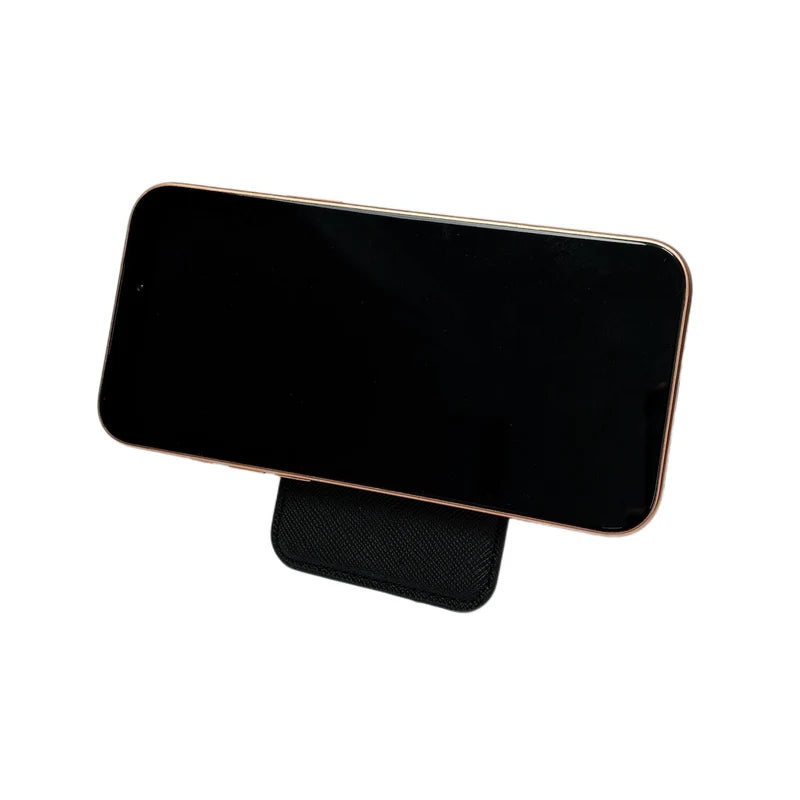 Magnetic Leather Wallet Stand with Card Slot for MagSafe