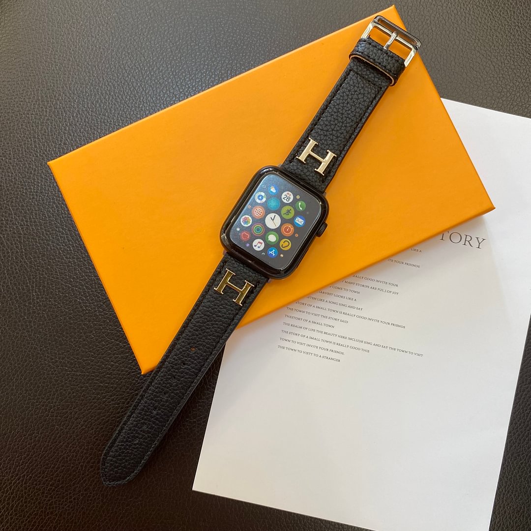 Premium Hermes Leather Watch Strap