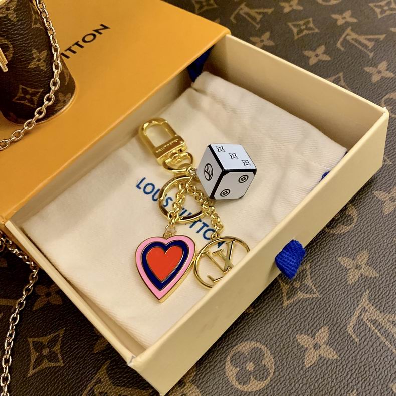 Luxury Designer Key Chain Fortune Cube Bag Charm