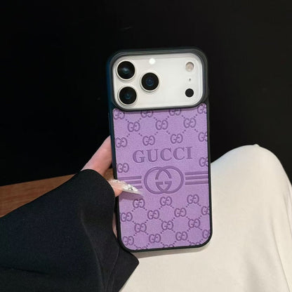 Gucci-Inspired GG Monogram Phone Case For iPhone 12-18
