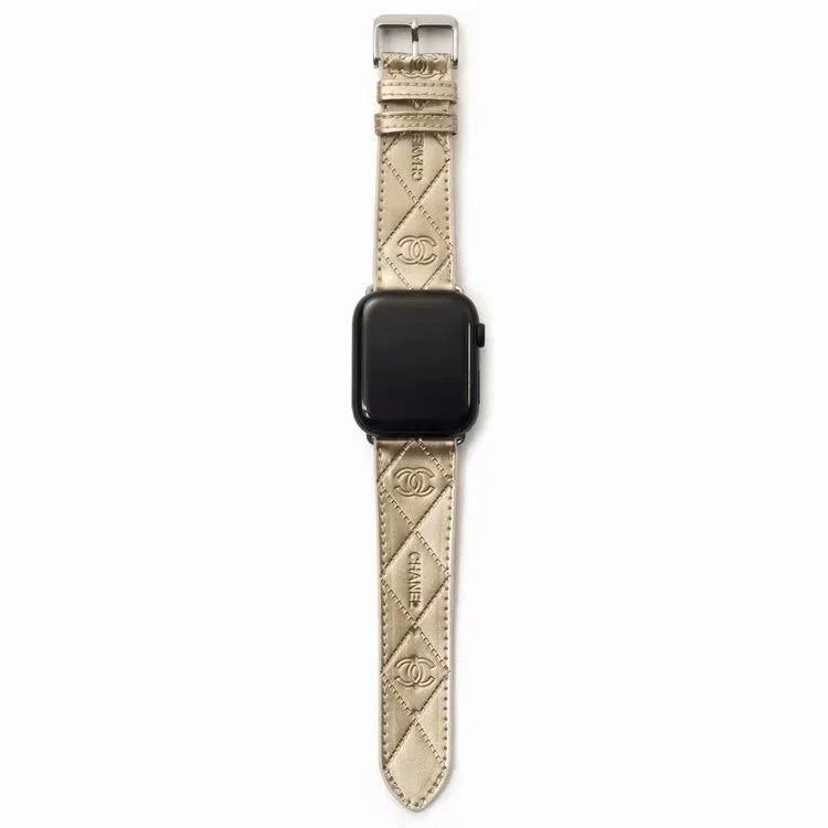 GLOSSY LEATHER APPLE WATCH BAND Roxy New
