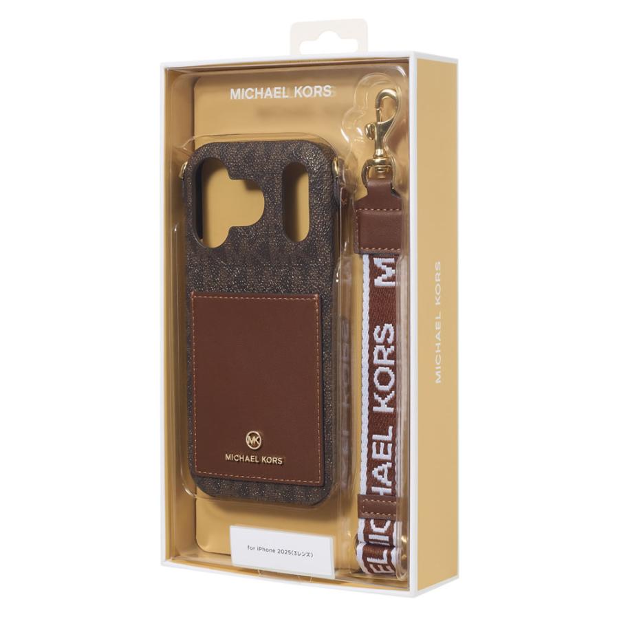 Luxury MK Wrap Case Pocket with Strap for iPhone 13-18 Pro & Pro Max