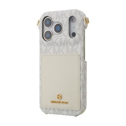 Luxury MK Wrap Case Pocket with Strap for iPhone 13-18 Pro & Pro Max
