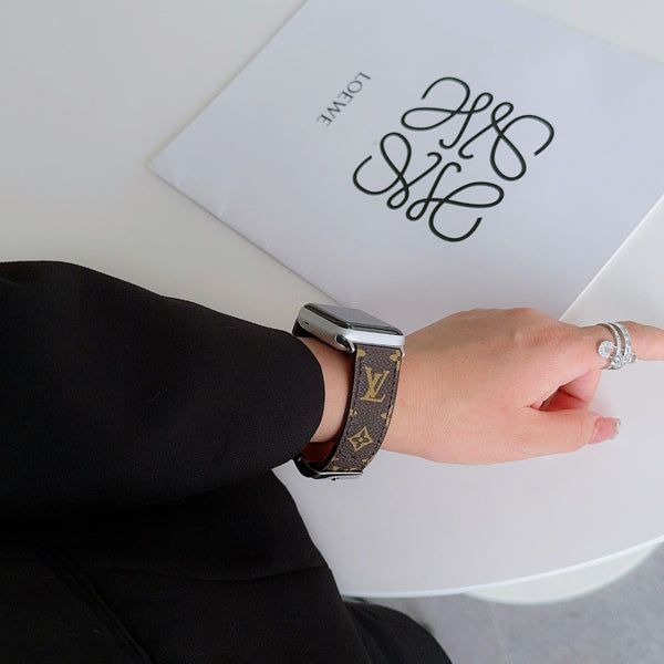 Luxury Strap Brown Apple Watch Roxy New 2