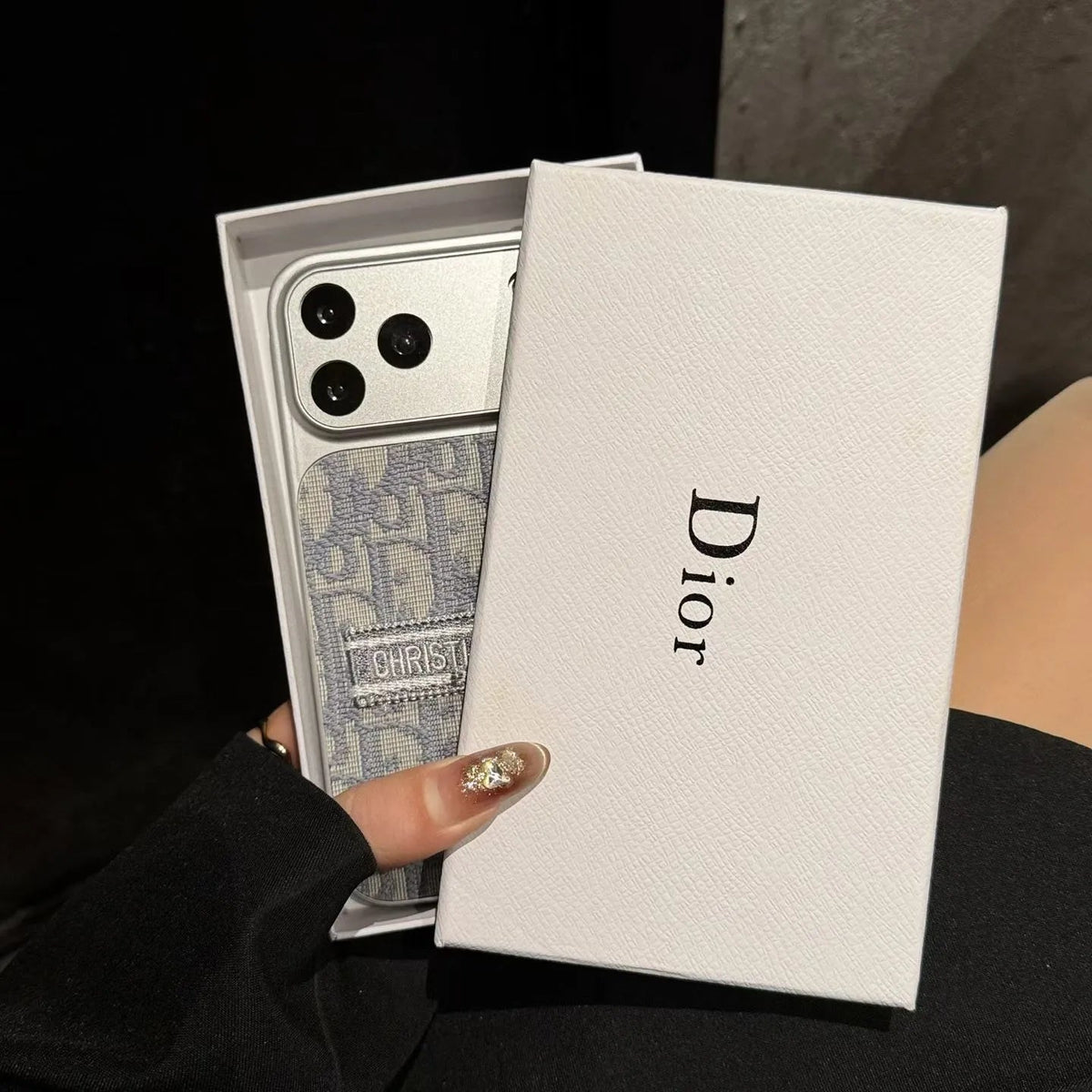Luxury Monogram Designer Dior Cover for iPhone 12-18 Pro & Pro Max