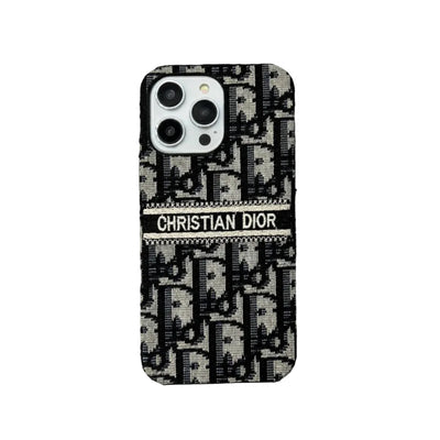 Luxury Brand Vertical Belt Stitched Case Cover For iPhone 12 - 18 Series