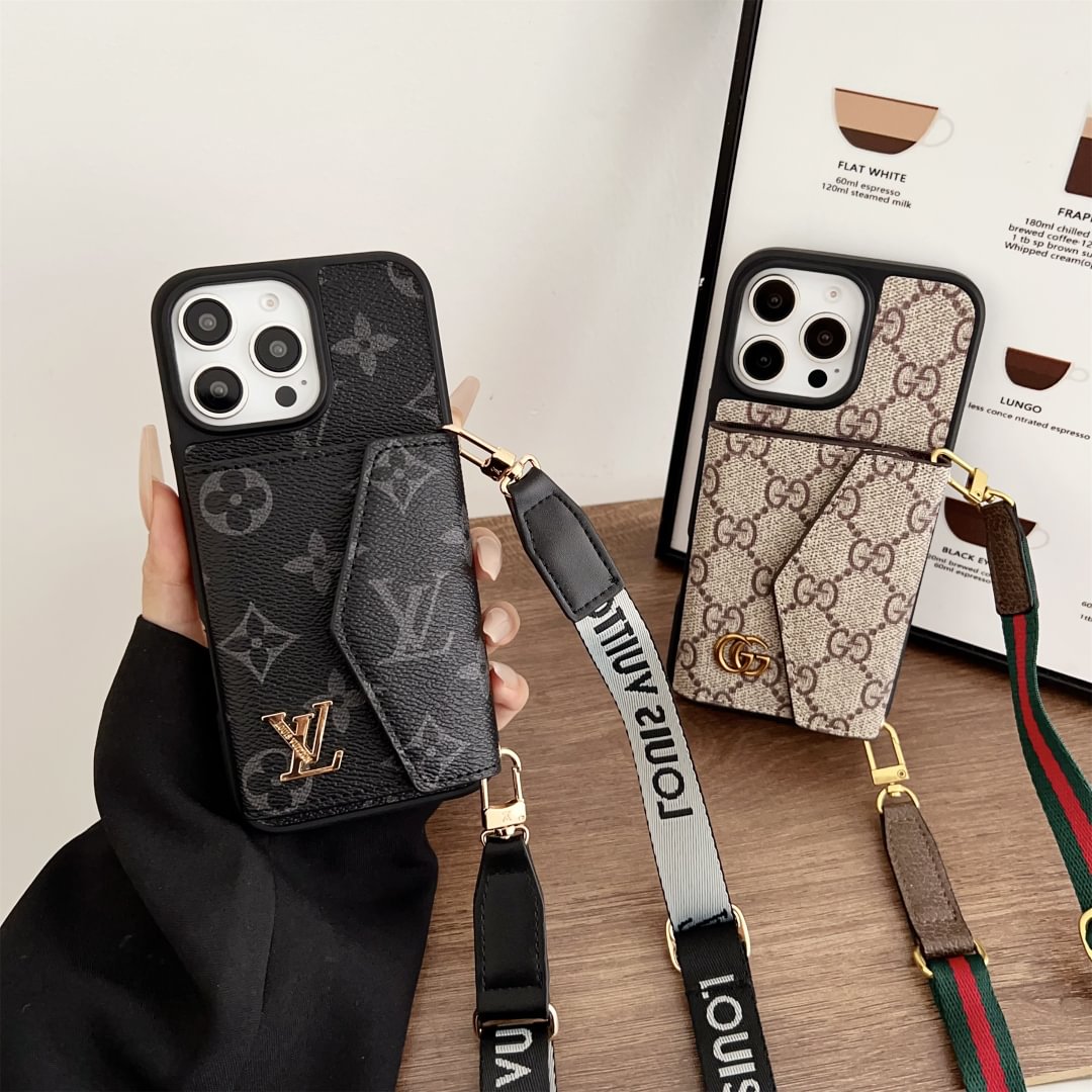 Crossbody Wallet Accordion Card Holder Canvas iPhone Leather cases Roxy New 2