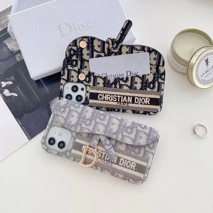 Classic Luxury iPhone Case with Card Holder Roxy New 2