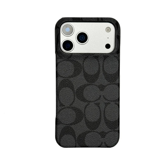 CCH Signature Monogram Canvas Case for iPhone 12-18 Series