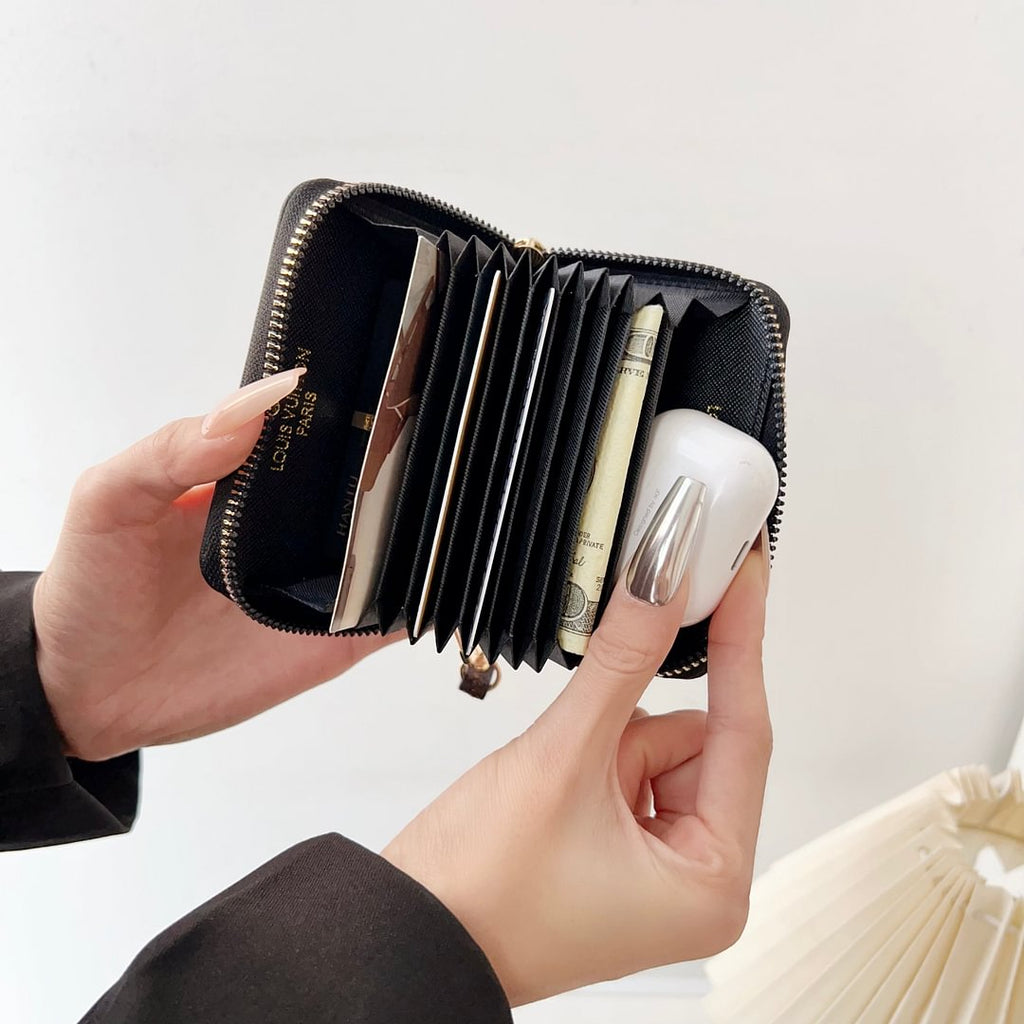 Mini Handbag Zip Wallet Gucci Card Holder Leather Coin Purse Roxy New