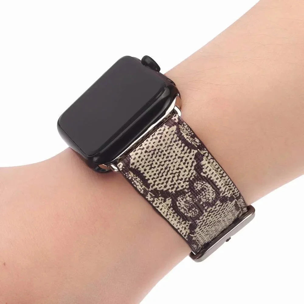 High Quality Leather Apple Watch Band Roxy New