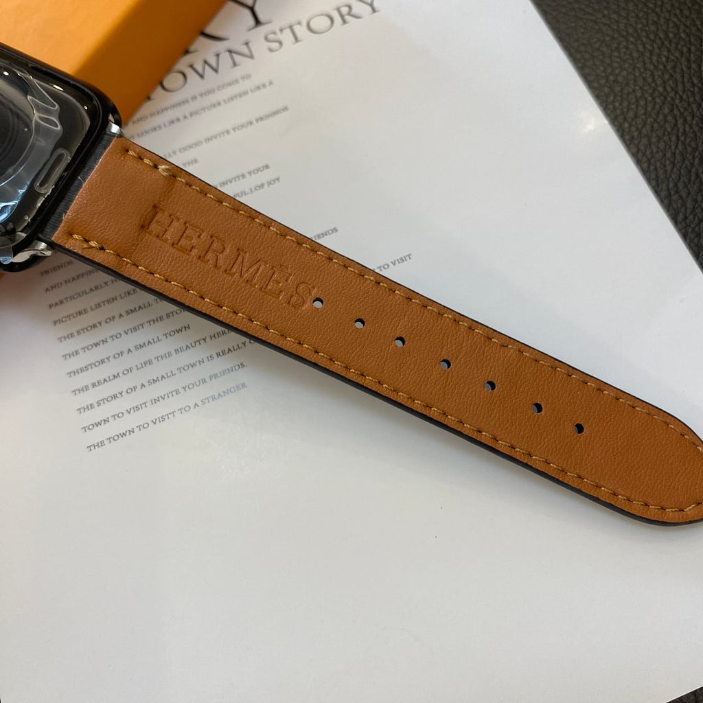 Genuine Pattern Leather Apple Watch Strap Roxy New