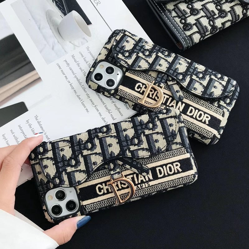 Classic Luxury iPhone Case with Card Holder Roxy New 2