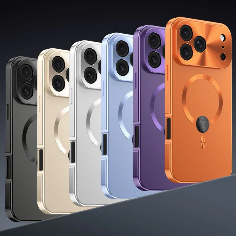 MagSafe Privacy Shield: Metallic 360° Full-Body iPhone Case