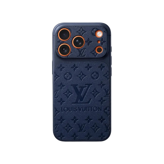 Luxury Designer Style Monogram Cover for iPhone 13-17 Series