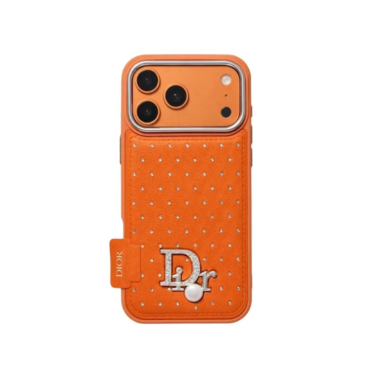 Classic Style Crystal Studded Luxury iPhone Case