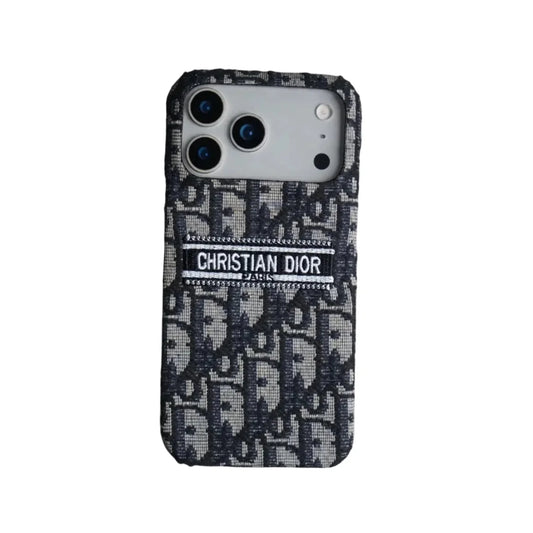 Luxury C Dior Brand Design Case For iPhone 18/ 17 / 16 / 15 / 14