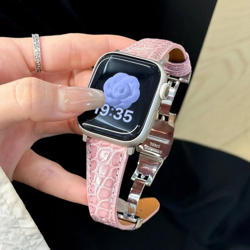 Alligator Leather Strap Roxy New 2