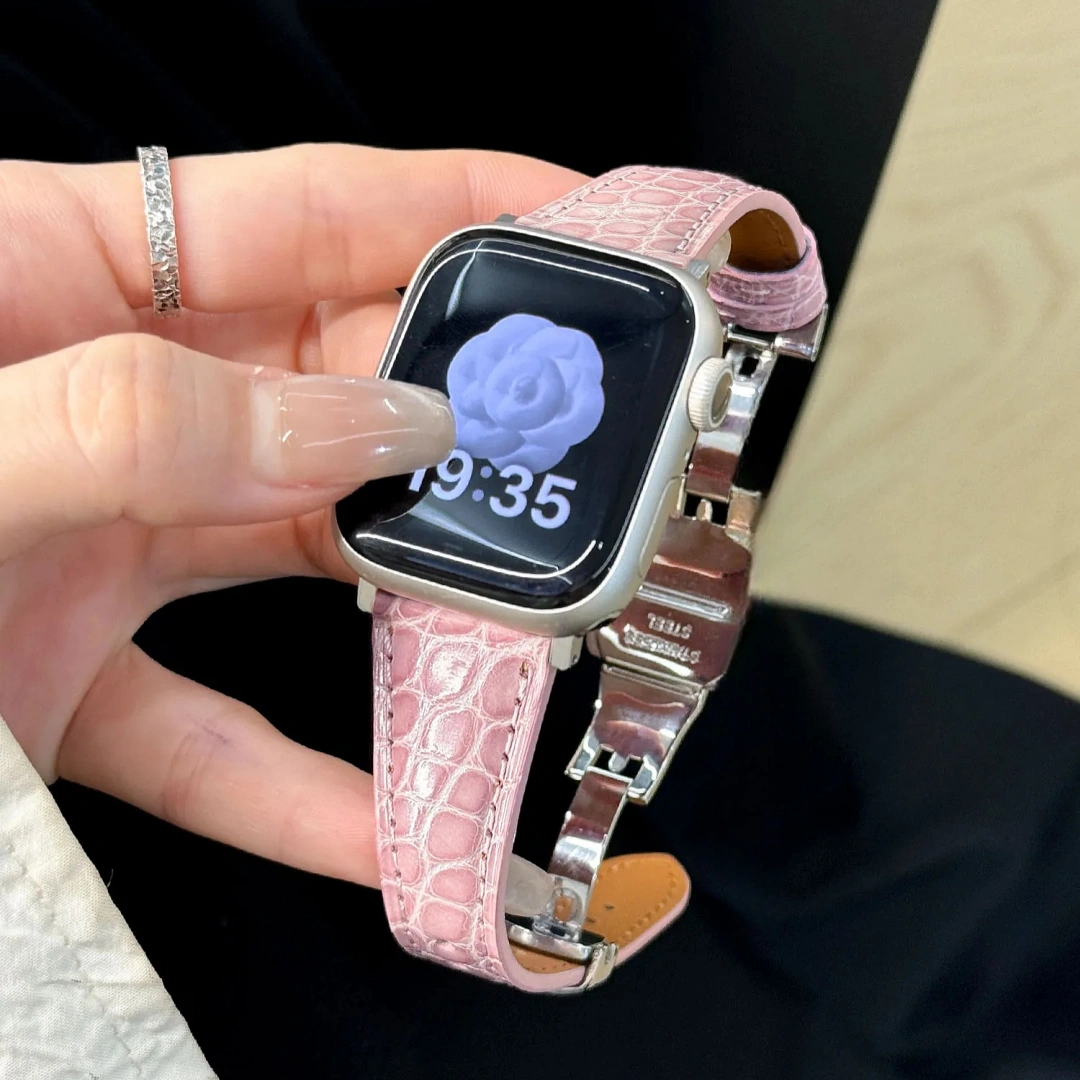 Alligator Leather Strap Roxy New 2