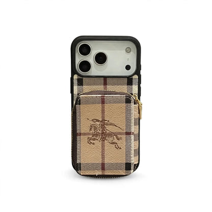 Vintage Check Heritage Phone Case For iPhone 12-18
