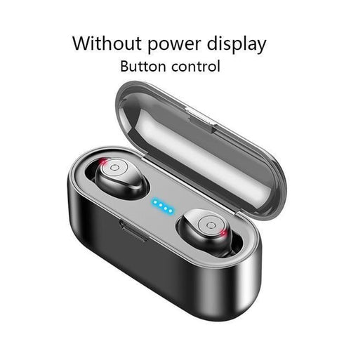 Bluetooth Earphones 5.0 TWS Mini Wireless Headset Power Display Earphone - theroxymob