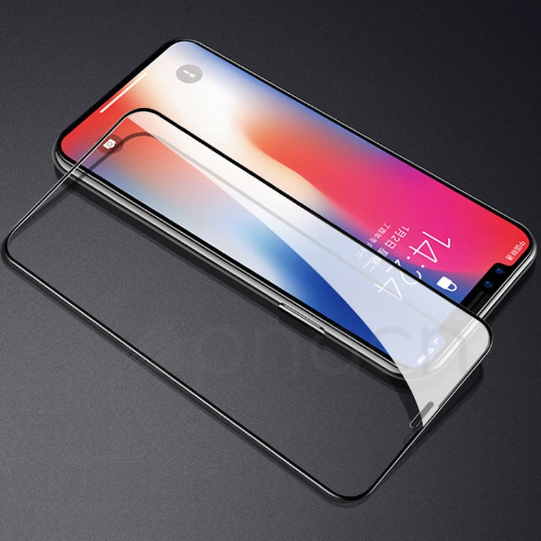 Screen Protective Glass On The For iPhone 13 Série - theroxymob