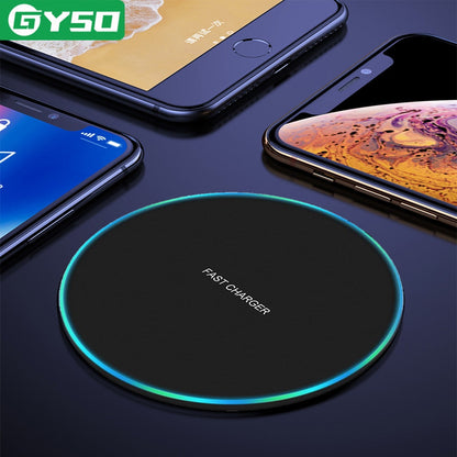 Fast Wireless Charger For Samsung Galaxy Charging Pad for iPhone - theroxymob