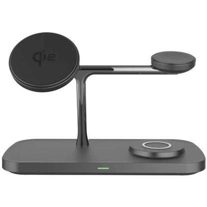 Elegant 3-in-1 Magnetic T-Bar Wireless Charging Dock For Apple