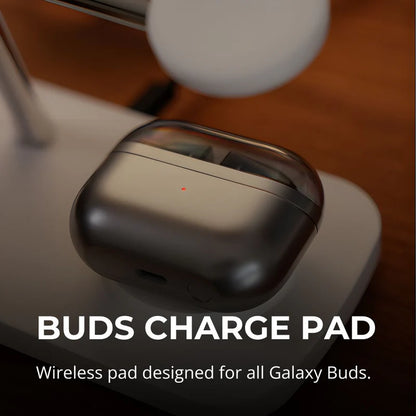 Premium 3-in-1 Magnetic T-Bar Wireless Charging Dock for Samsung