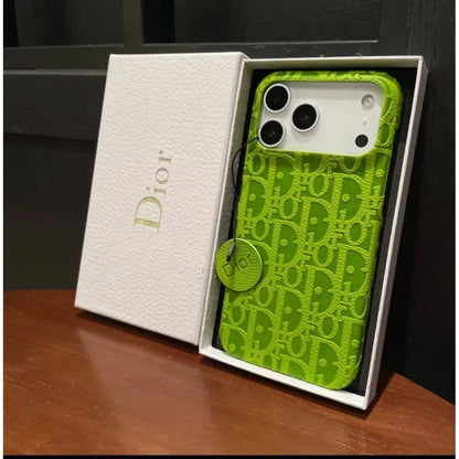 DR Luxury Leather Phone Case For iPhone 12-18 Pro & Pro Max