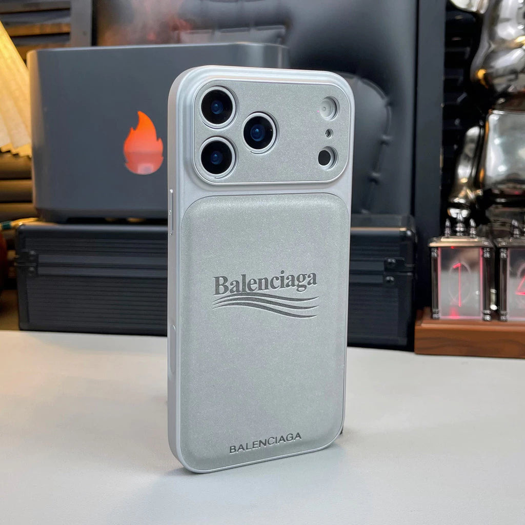 Balenciaga Fashion Electroplated Cover For iPhone 17 16 15