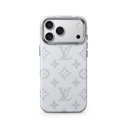 Luxury Monogram Pattern Phone Case For iPhone 14-18 Pro & Pro Max
