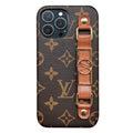 LUXURY LEATHER  WRIST BAND IPHONE CASE theroxymob