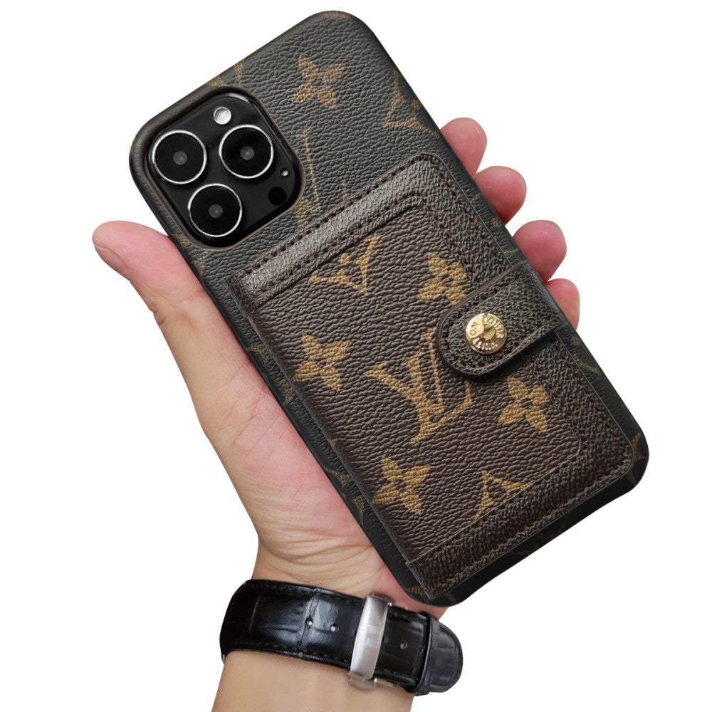 Beautiful luxury iphone case with credit card holder Roxy New 2