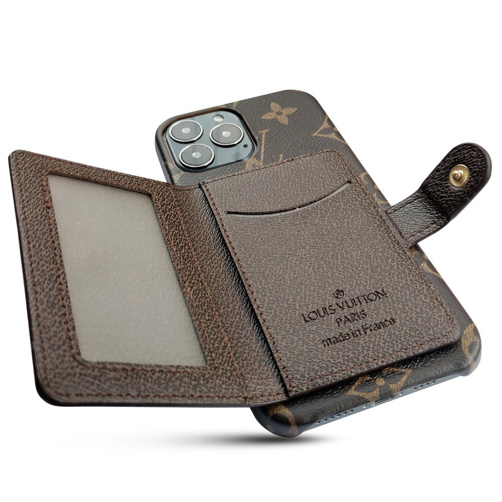 Beautiful luxury iphone case with credit card holder Roxy New 2