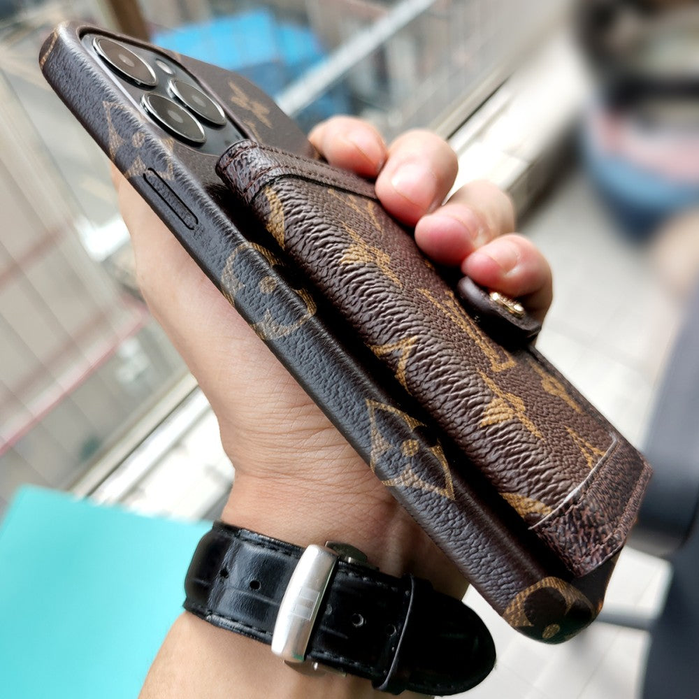 Beautiful luxury iphone case with credit card holder Roxy New 2