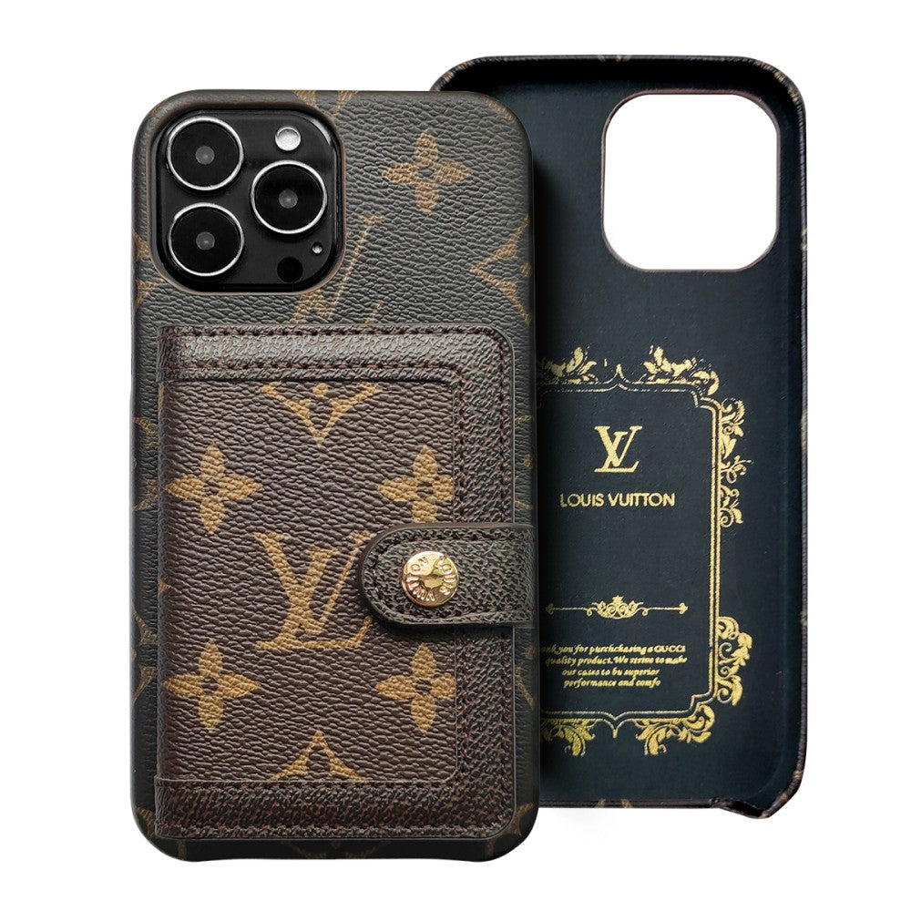Beautiful luxury iphone case with credit card holder Roxy New 2