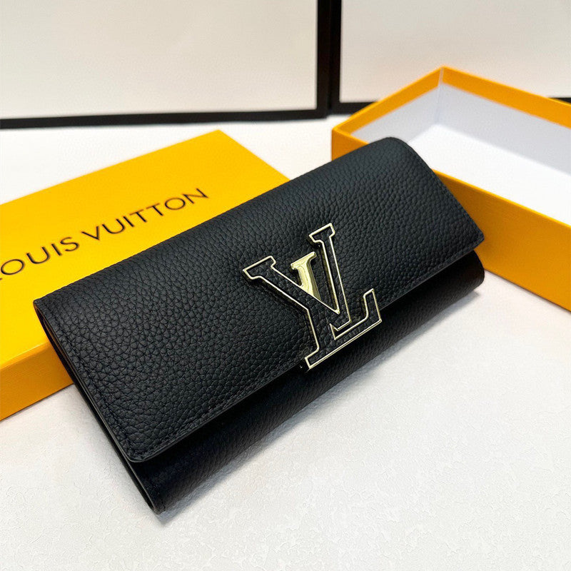 Louis Vuitton Monogram Clasp Long Wallet