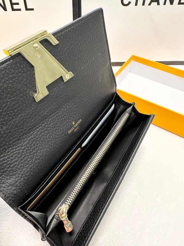 Louis Vuitton Monogram Clasp Long Wallet
